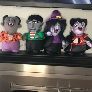 Halloween Holiday Plush 9” Monsters Decor